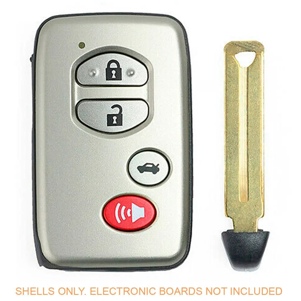 2009-2014 (Aftermarket) Smart Key SHELL for Toyota Avalon / Camry / Corolla | HYQ14AEM - HYQ14ACX - HYQ14AAB 2009-2014 (Aftermarket) Smart Key SHELL for Toyota Avalon / Camry / Corolla | HYQ14AEM - HYQ14ACX - HYQ14AAB